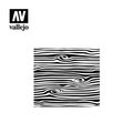 Vallejo Stencil Wood Texture No.2 Stencil VLJST-TX007